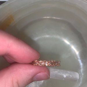 Golden Topaz ring